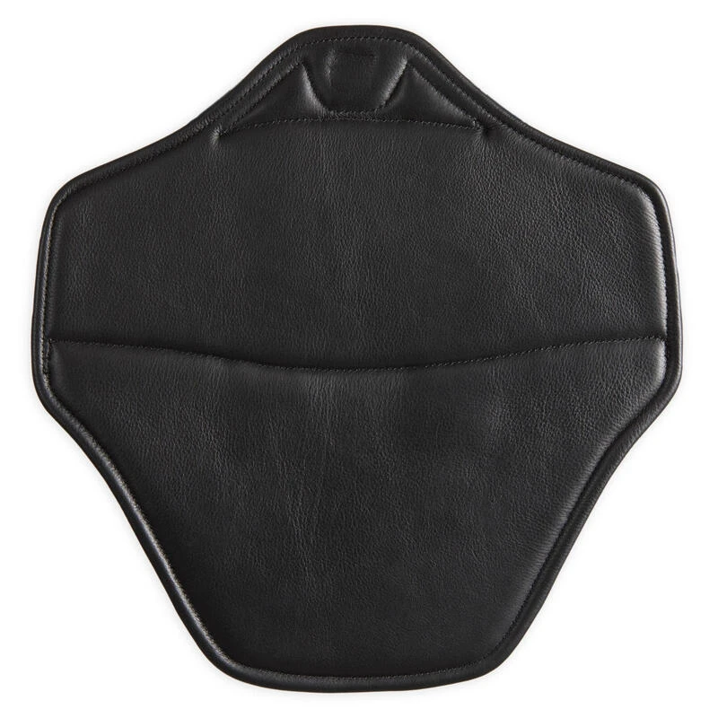 Bavette équitation Amovible Cheval - 500 Noir 2 Bavette équitation Amovible Cheval - 500 Noir – Image 2