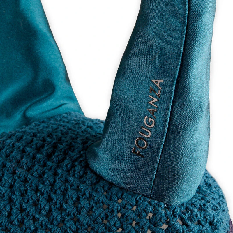 BONNET RIDING CHEVAL PETROLE 2 BONNET RIDING CHEVAL PETROLE – Image 2