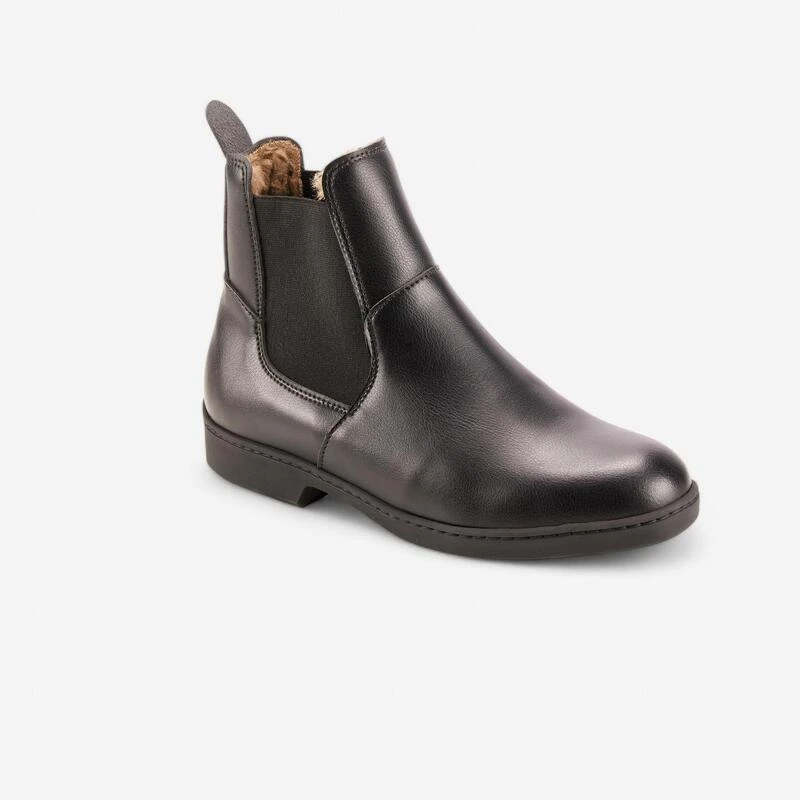 Boots Chaudes équitation Adulte 500 WARM Noir 1 Boots Chaudes équitation Adulte 500 WARM Noir