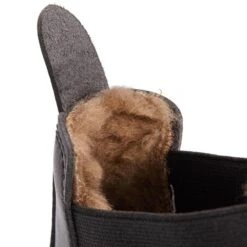 Boots Chaudes équitation Enfant 160 WARM Noir -Fournitures Équestres Magasin boots chaudes equitation enfant 160 warm noir 6