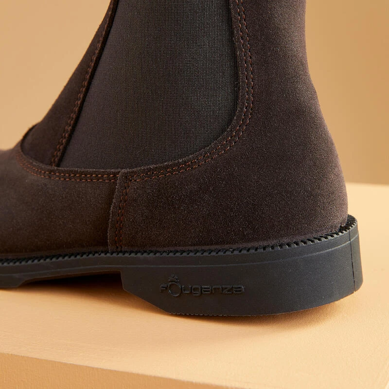 Boots équitation Adulte CLASSIC Cuir Marron 5 Boots équitation Adulte CLASSIC Cuir Marron – Image 5