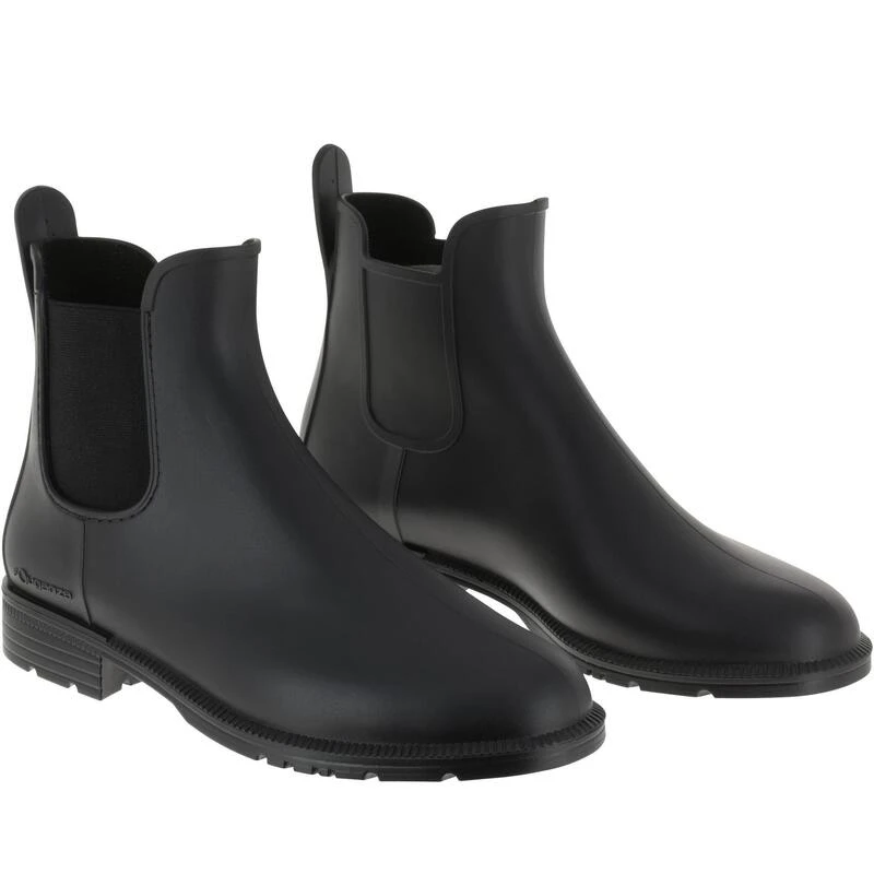 Boots équitation Adulte SCHOOLING Noir 8 Boots équitation Adulte SCHOOLING Noir – Image 8