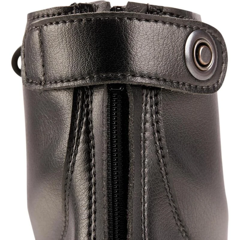 Boots équitation Lacets Adulte - 500 Noires 6 Boots équitation Lacets Adulte - 500 Noires – Image 6