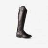 Bottes Cuir équitation Adulte 900 JUMP SECOND CHOIX L Noir