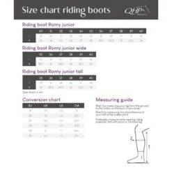Bottes D'équitation Enfant QHP Romy 7 Bottes D'équitation Enfant QHP Romy -Fournitures Équestres Magasin bottes dequitation enfant qhp romy 3