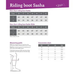 Bottes équitation QHP Sasha -Fournitures Équestres Magasin bottes equitation qhp sasha 3