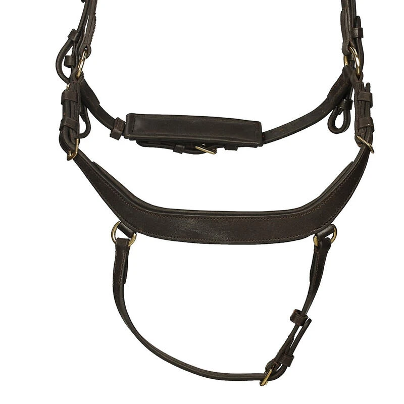 Bridon Quasar Horsegear Marron-doré 3 Bridon Quasar Horsegear Marron-doré – Image 3