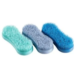 KERBL Brosses équitation MAGIC BRUSH Lot De 3 Brosses Turquoise, Mauve Et Bleu 10 KERBL Brosses équitation MAGIC BRUSH Lot De 3 Brosses Turquoise, Mauve Et Bleu -Fournitures Équestres Magasin brosses equitation magic brush lot de 3 brosses turquoise mauve et bleu 3