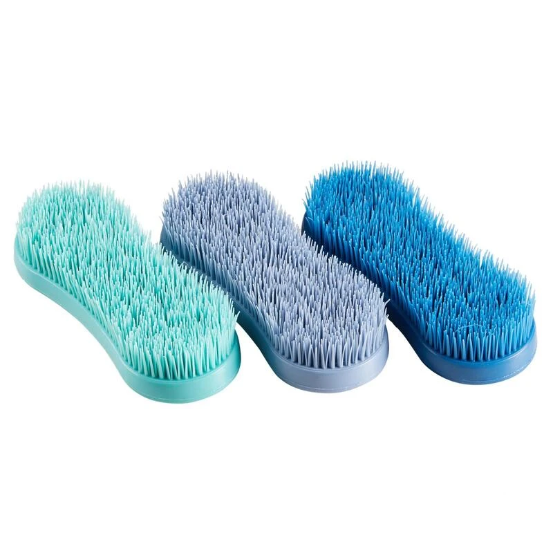 KERBL Brosses équitation MAGIC BRUSH Lot De 3 Brosses Turquoise, Mauve Et Bleu 4 KERBL Brosses équitation MAGIC BRUSH Lot De 3 Brosses Turquoise, Mauve Et Bleu – Image 4