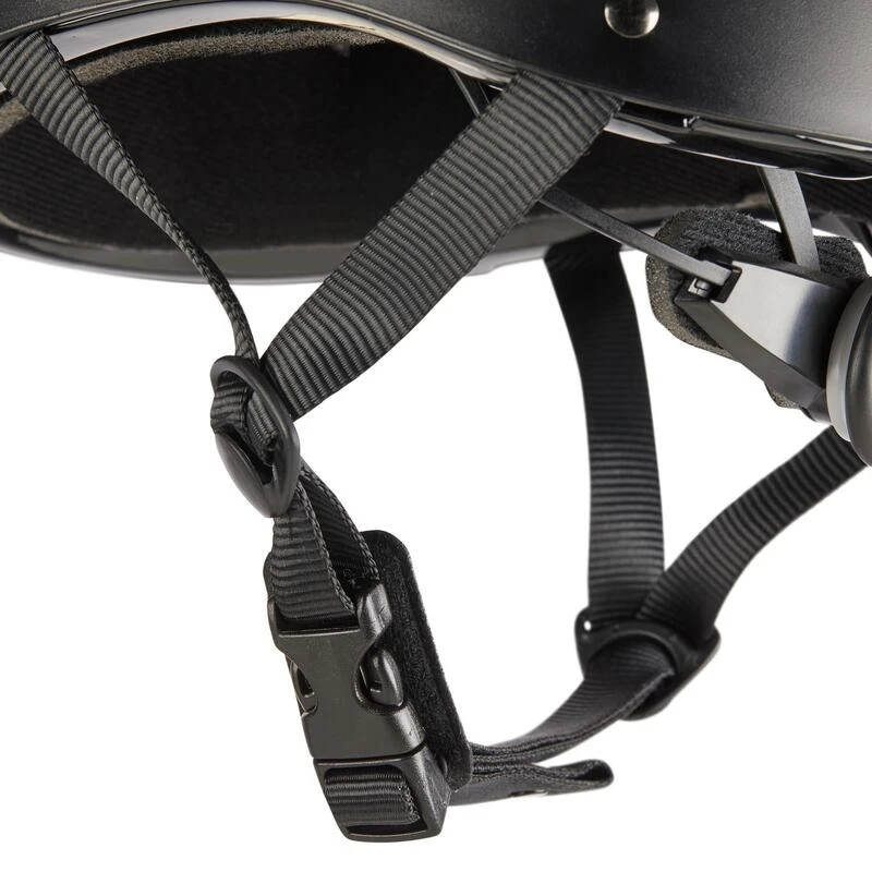 Casque équitation 100 Noir 4 Casque équitation 100 Noir – Image 4