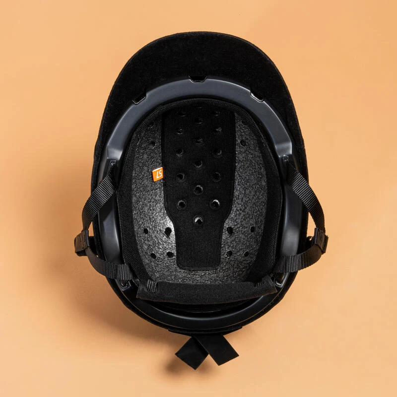 Casque équitation Adulte Et Enfant - 140 Velours Noir 3 Casque équitation Adulte Et Enfant - 140 Velours Noir – Image 3