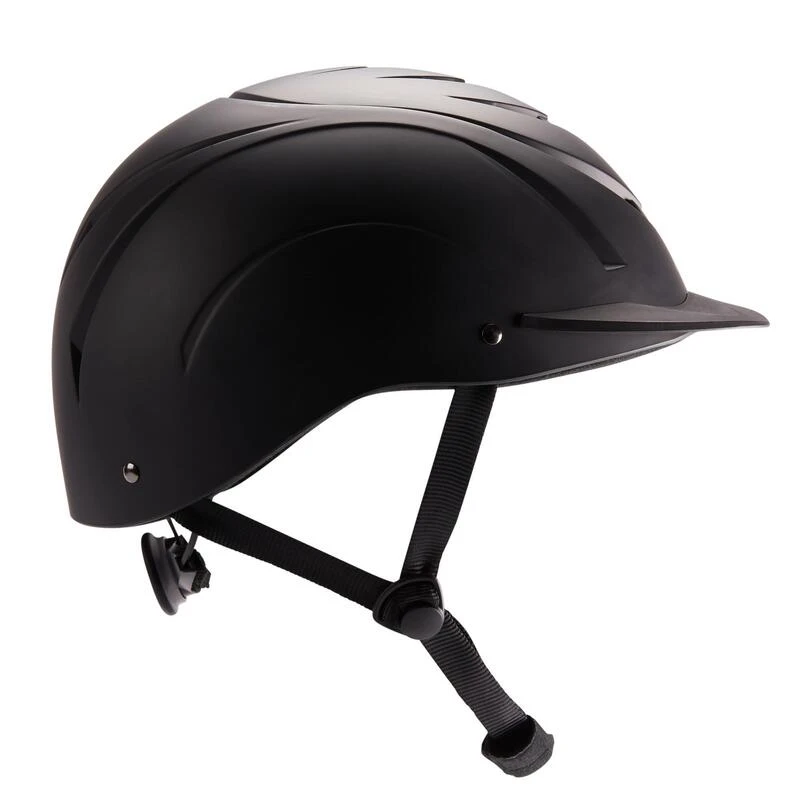 Casque équitation Adulte Et Enfant - 500 Noir 2 Casque équitation Adulte Et Enfant - 500 Noir – Image 2