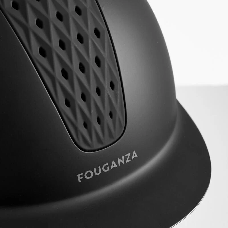 Casque équitation Adulte Et Enfant - 520 Noir Mat 4 Casque équitation Adulte Et Enfant - 520 Noir Mat – Image 4