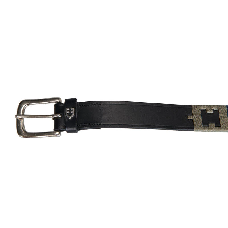 Ceinture D'équitation En Cuir Avec Motif Géométrique 2 Ceinture D'équitation En Cuir Avec Motif Géométrique – Image 2