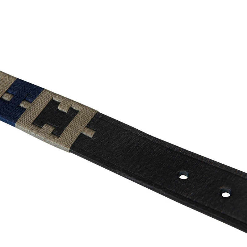 Ceinture D'équitation En Cuir Avec Motif Géométrique 4 Ceinture D'équitation En Cuir Avec Motif Géométrique – Image 4