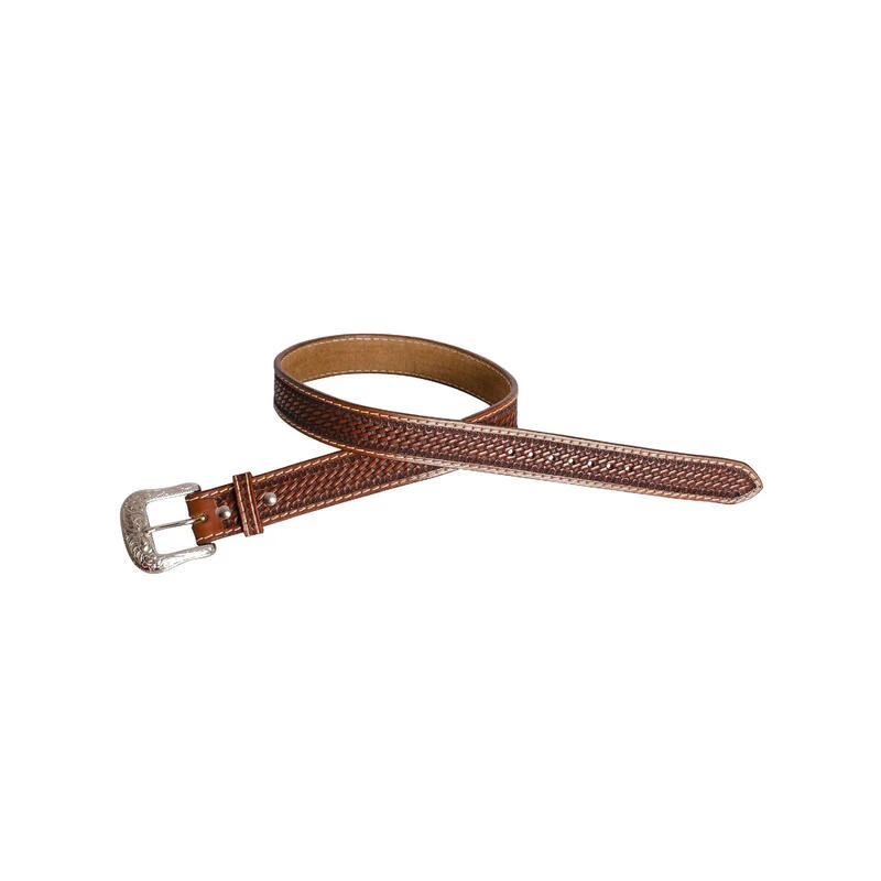 Ceinture Western En Cuir Avec Motif Panier 1 Ceinture Western En Cuir Avec Motif Panier