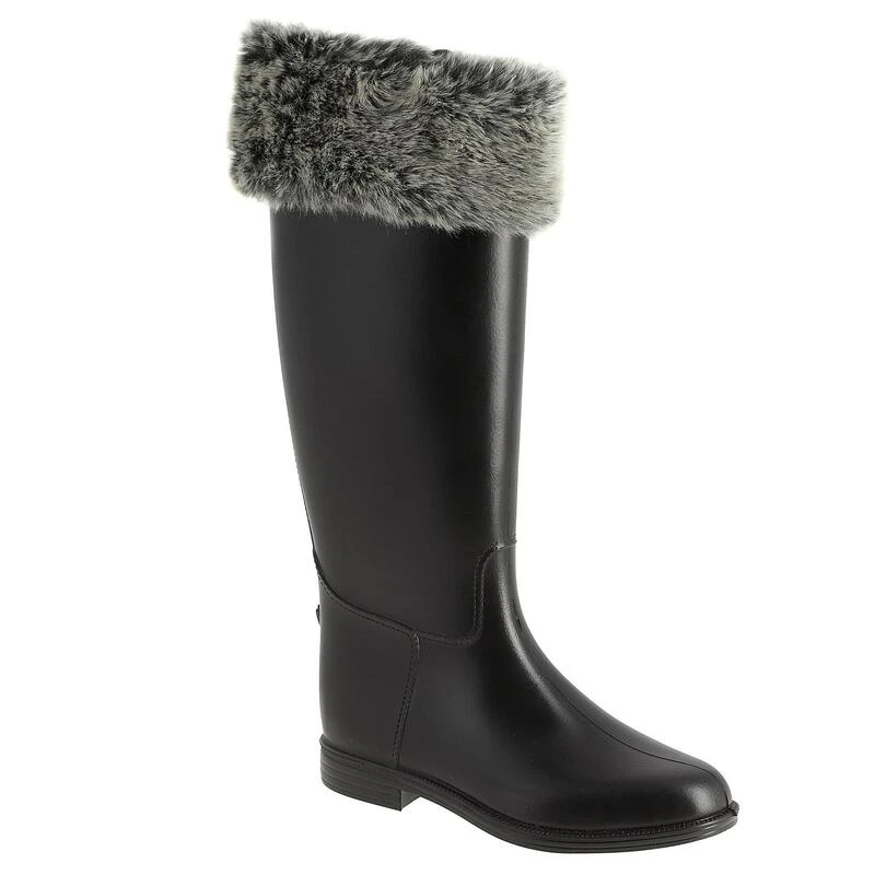 Chaussons Pour Bottes équitation Adulte Polaire/fourrure 5 Chaussons Pour Bottes équitation Adulte Polaire/fourrure – Image 5