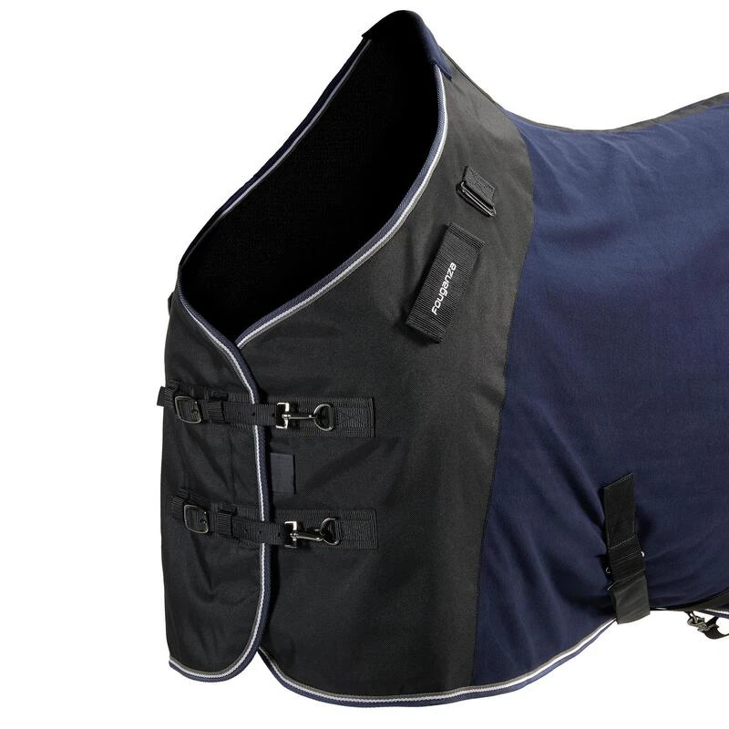 Chemise D'écurie équitation Cheval Et Poney POLAIRE PERF Marine 3 Chemise D'écurie équitation Cheval Et Poney POLAIRE PERF Marine – Image 3