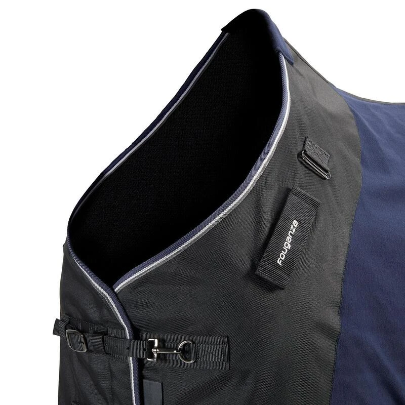 Chemise D'écurie équitation Cheval Et Poney POLAIRE PERF Marine 4 Chemise D'écurie équitation Cheval Et Poney POLAIRE PERF Marine – Image 4