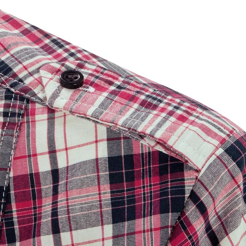 Chemise Manches Longues à Carreaux équitation Femme SENTIER Rose Et Blanc 8 Chemise Manches Longues à Carreaux équitation Femme SENTIER Rose Et Blanc – Image 8