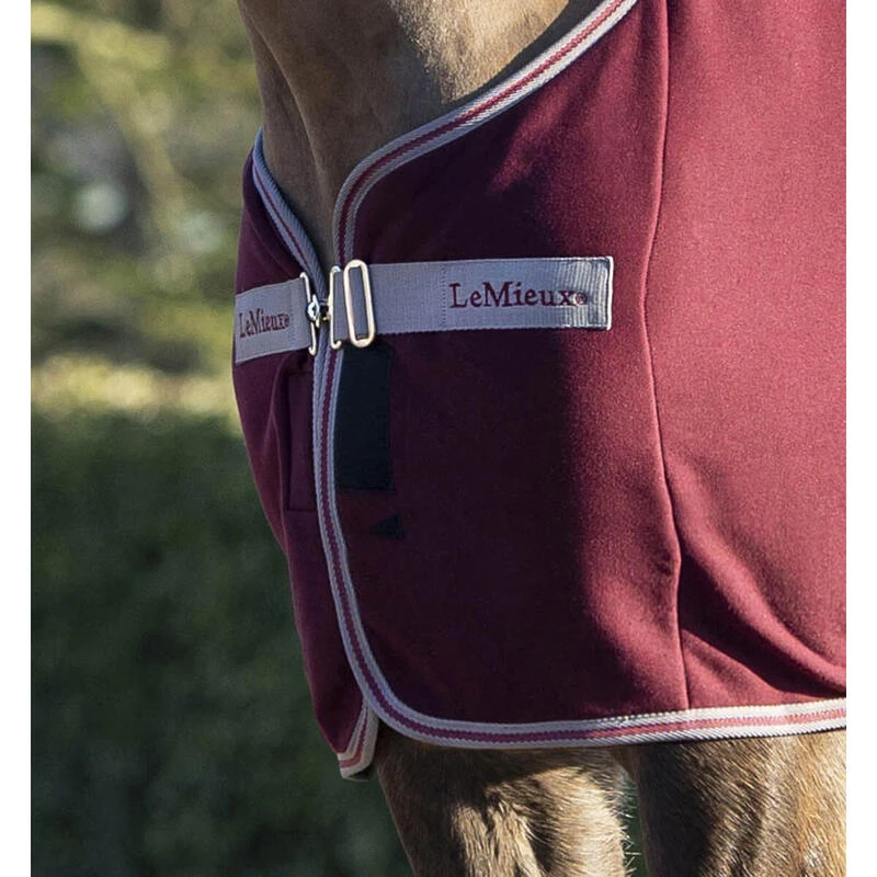 Chemise Séchante Arika Jersey-Tek LeMieux Rouge Foncé 2 Chemise Séchante Arika Jersey-Tek LeMieux Rouge Foncé – Image 2