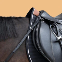 Collier De Chasse 3 Points Cheval Et Poney - Noir -Fournitures Équestres Magasin collier de chasse 3 points cheval et poney noir 3