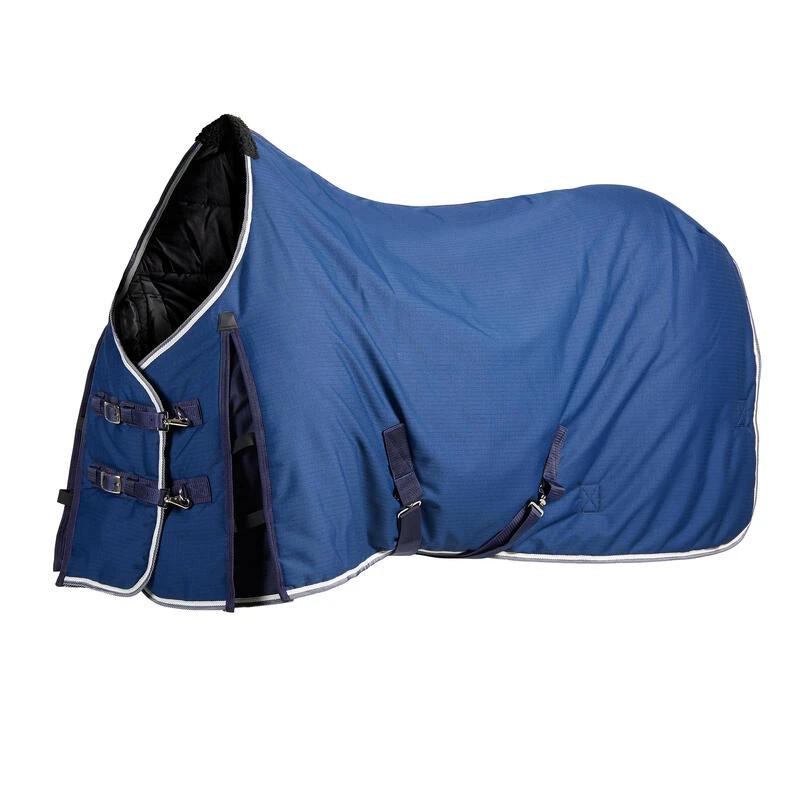Couverture D'écurie équitation Cheval Et Poney STABLE 300 Bleu Turquin 1 Couverture D'écurie équitation Cheval Et Poney STABLE 300 Bleu Turquin