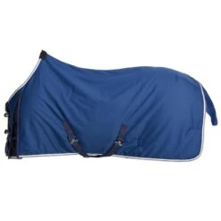 Couverture D'écurie équitation STABLE 300 Bleu Turquin - Taille Poney