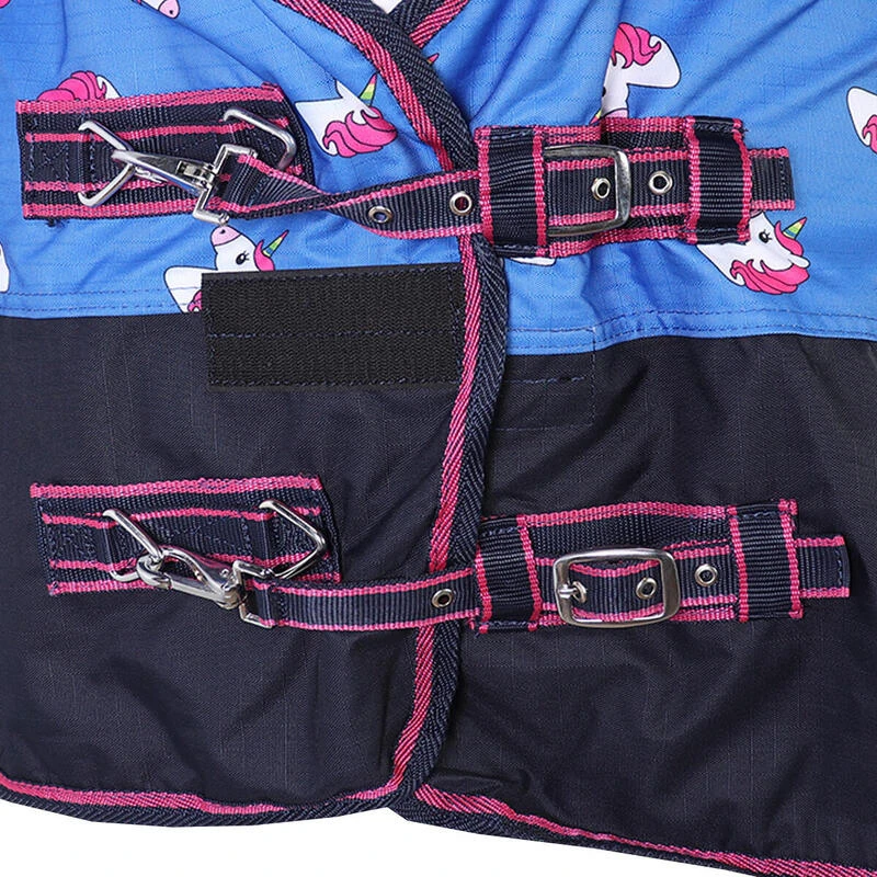 Couverture Imperméable Unicorn 0g Epplejeck Bleu 2 Couverture Imperméable Unicorn 0g Epplejeck Bleu – Image 2