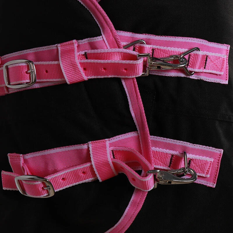 Couverture Junior Neck 300gr Epplejeck Noir-rose 3 Couverture Junior Neck 300gr Epplejeck Noir-rose – Image 3