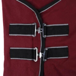 Couverture Séchante Zafra Epplejeck Rouge Foncé -Fournitures Équestres Magasin couverture sechante zafra epplejeck rouge fonce 2