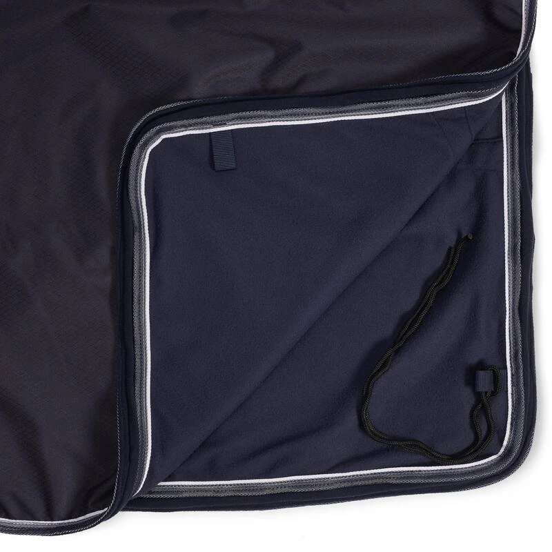 Couvre-reins équitation Cheval - 500 3en1 Marine 5 Couvre-reins équitation Cheval - 500 3en1 Marine – Image 5