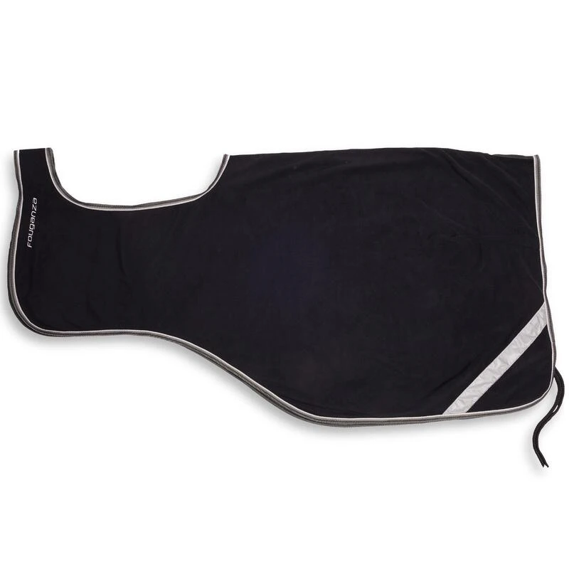 Couvre-reins équitation Cheval - Polar 500 Noir 1 Couvre-reins équitation Cheval - Polar 500 Noir