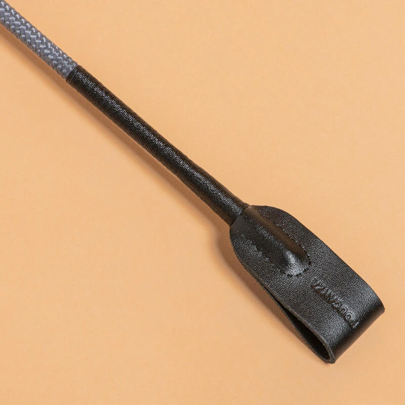 Cravache 100 Tressée Grise 69 Cm 3 Cravache 100 Tressée Grise 69 Cm – Image 3