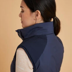 Doudoune équitation Sans Manches Chaud Femme - 900 Marine -Fournitures Équestres Magasin doudoune equitation sans manches chaud femme 900 marine 5