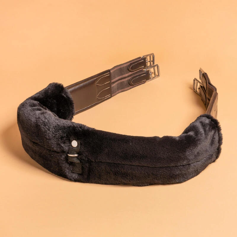 FOURREAU DE SANGLE ÉQUITATION CHEVAL ET PONEY NOIR 2 FOURREAU DE SANGLE ÉQUITATION CHEVAL ET PONEY NOIR – Image 2