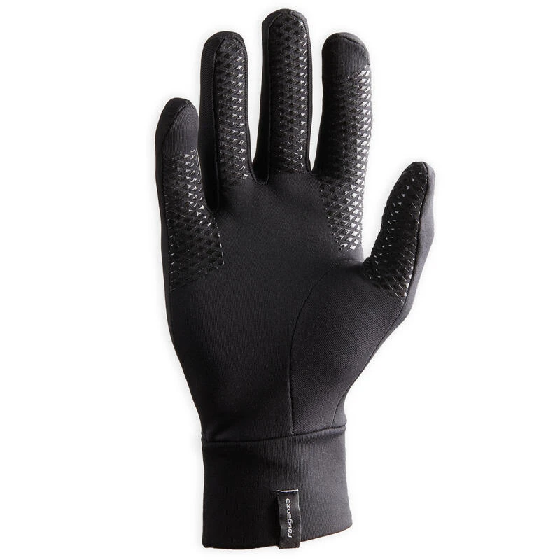 Gants Equitation 100 Homme Noir 2 Gants Equitation 100 Homme Noir – Image 2