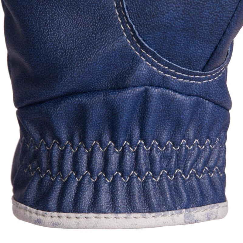 Gants équitation Enfant 560 Marine Et Bleu 6 Gants équitation Enfant 560 Marine Et Bleu – Image 6