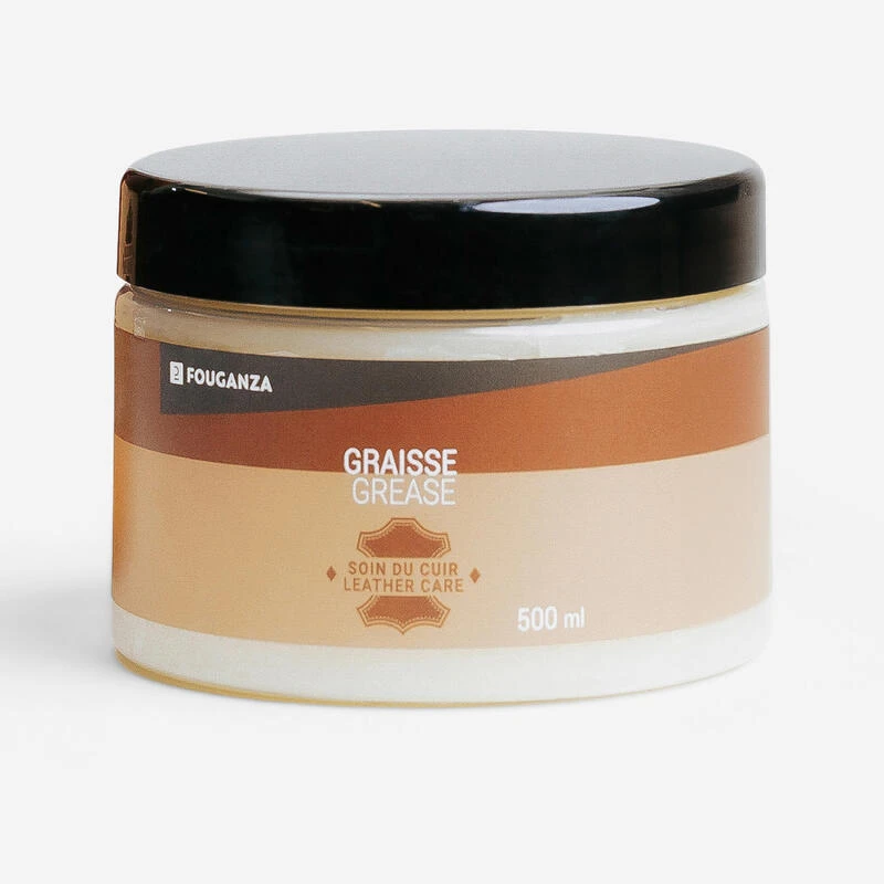 Graisse Pour Cuir équitation Cheval Et Poney - 500 Ml 1 Graisse Pour Cuir équitation Cheval Et Poney - 500 Ml