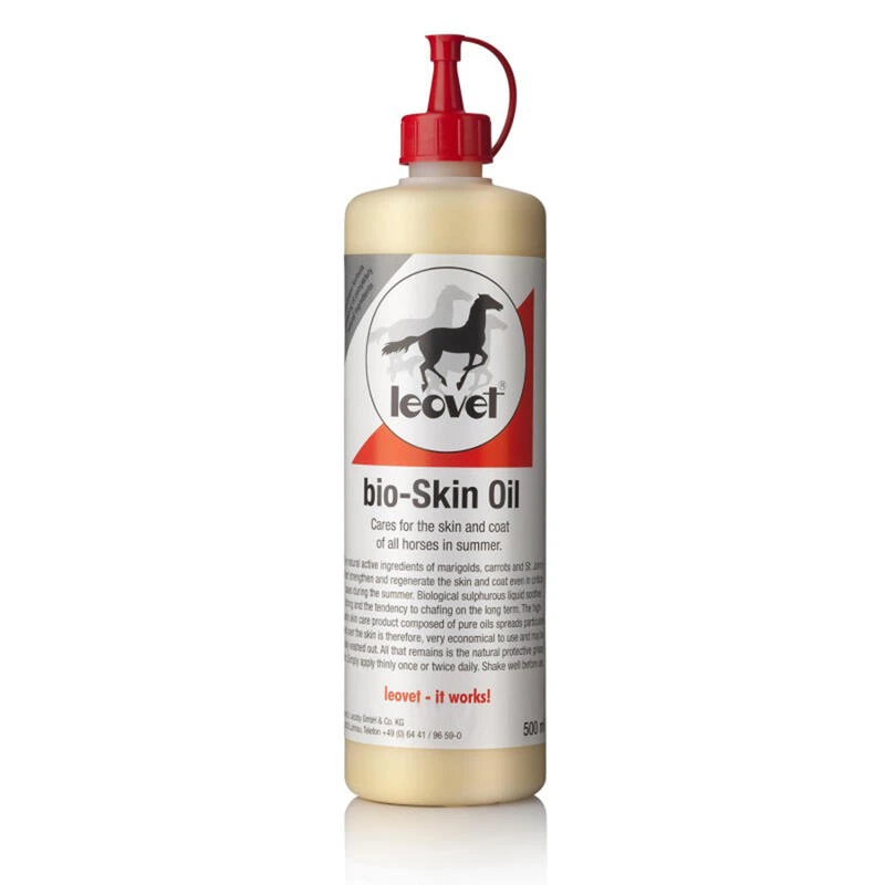 Huile Peau équitation Biologique Cheval Et Poney - Leovet Dermite Estivale 500ml 3 Huile Peau équitation Biologique Cheval Et Poney - Leovet Dermite Estivale 500ml – Image 3