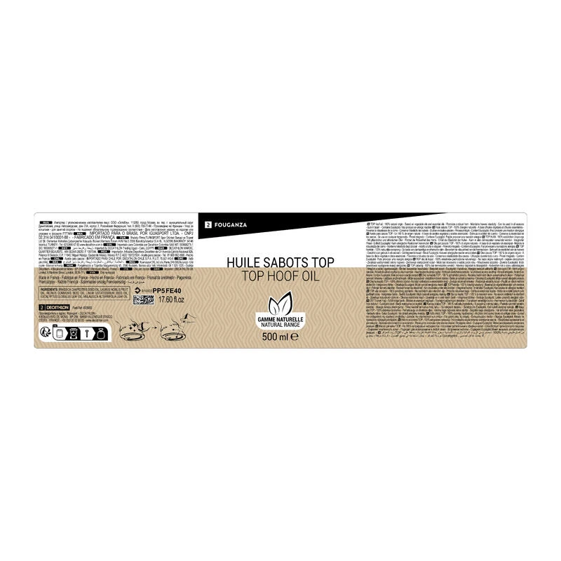 Huile Sabots Naturelle Cheval Et Poney - Top 500 Ml 3 Huile Sabots Naturelle Cheval Et Poney - Top 500 Ml – Image 3