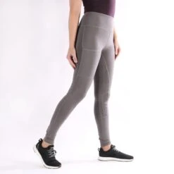 Legging D'Équitation Illustris Full Grip Epplejeck Gris -Fournitures Équestres Magasin legging dequitation illustris full grip epplejeck gris 2