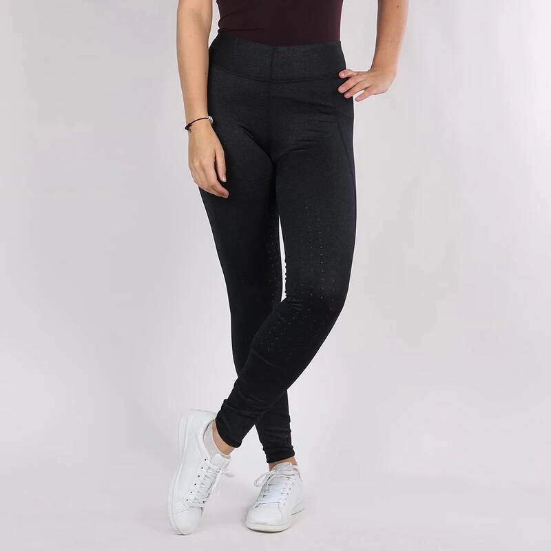 Legging D'Équitation Shining Full Grip Epplejeck Bleu Foncé 2 Legging D'Équitation Shining Full Grip Epplejeck Bleu Foncé – Image 2