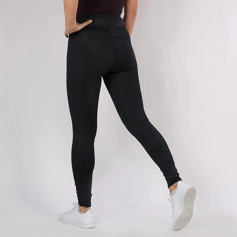 Legging D'Équitation Shining Full Grip Epplejeck Bleu Foncé 1 Legging D'Équitation Shining Full Grip Epplejeck Bleu Foncé