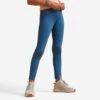 Legging équitation Léger Enfant - 100 Bleu Tempête