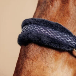 Licol équitation Cheval - Confort Bleu Noir -Fournitures Équestres Magasin licol equitation cheval confort bleu noir 3