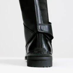 Mini-chaps équitation Adulte - 500 Noires -Fournitures Équestres Magasin mini chaps equitation adulte 500 noires 2