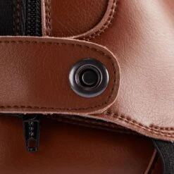 Mini-chaps équitation Adulte 500 Synthétique Marron -Fournitures Équestres Magasin mini chaps equitation adulte 500 synthetique marron 4