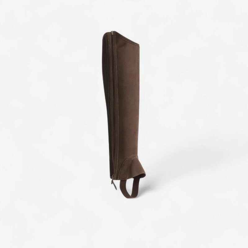 Mini-chaps équitation Adulte SOUFFLET SENTIER Marron 1 Mini-chaps équitation Adulte SOUFFLET SENTIER Marron