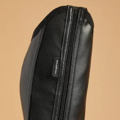 Mini-chaps équitation Synthétique Adulte - Classic Noires -Fournitures Équestres Magasin mini chaps equitation synthetique adulte classic noires 4